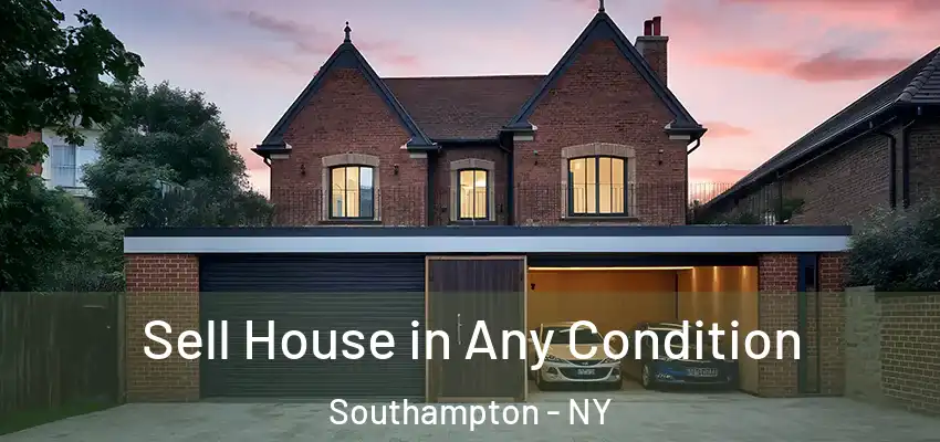  Sell House in Any Condition Southampton - NY